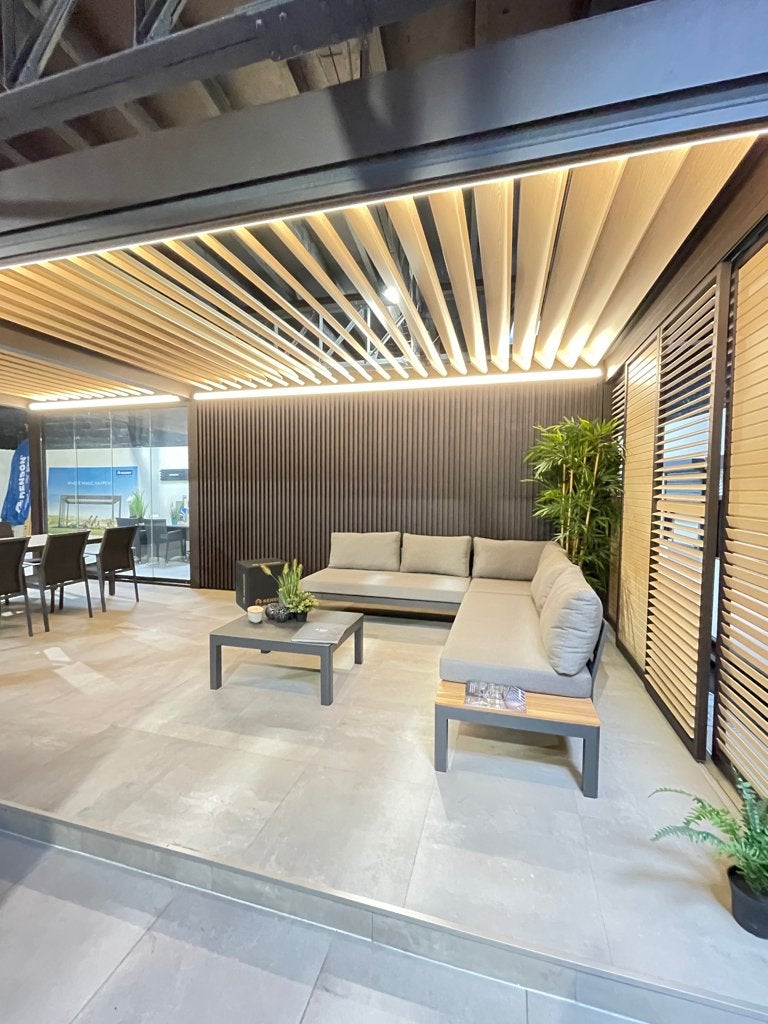 TERRASOVERKAPPING RENSON Camargue, Tuin en Terras, Ophalen, Zo goed als nieuw, Overige typen
