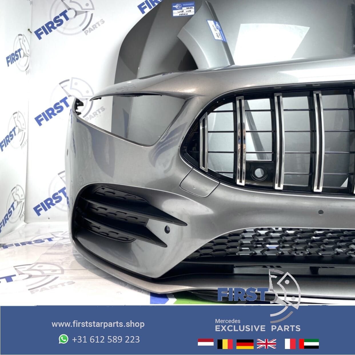 W177 V177 AMG VOORKOP 787 GRIJS Mercedes A KLASSE 2018-2022, Auto-onderdelen, Gebruikt, -, Voor, Ophalen of Verzenden