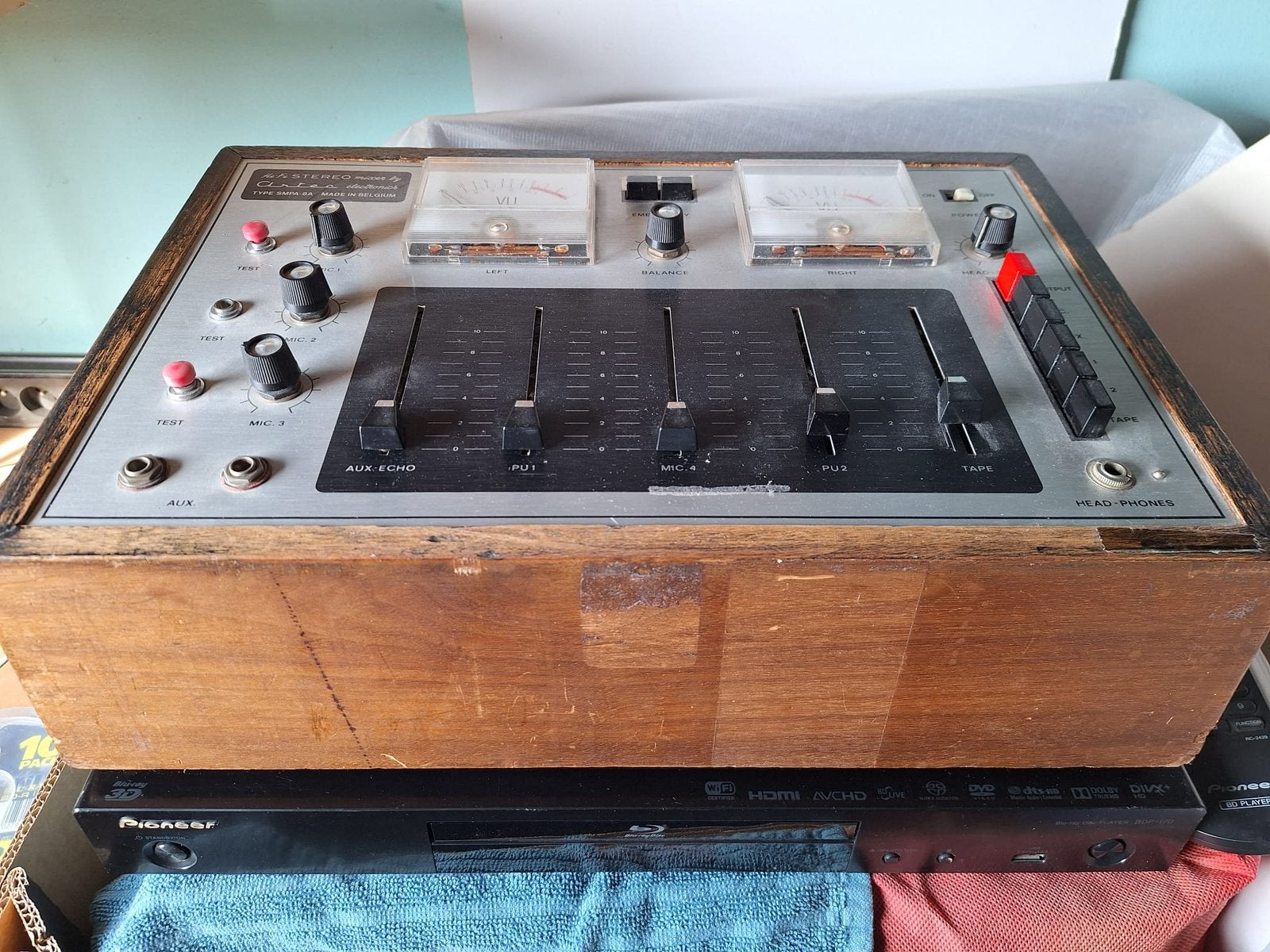 ARTEC stereoset, Ophalen, Versterker