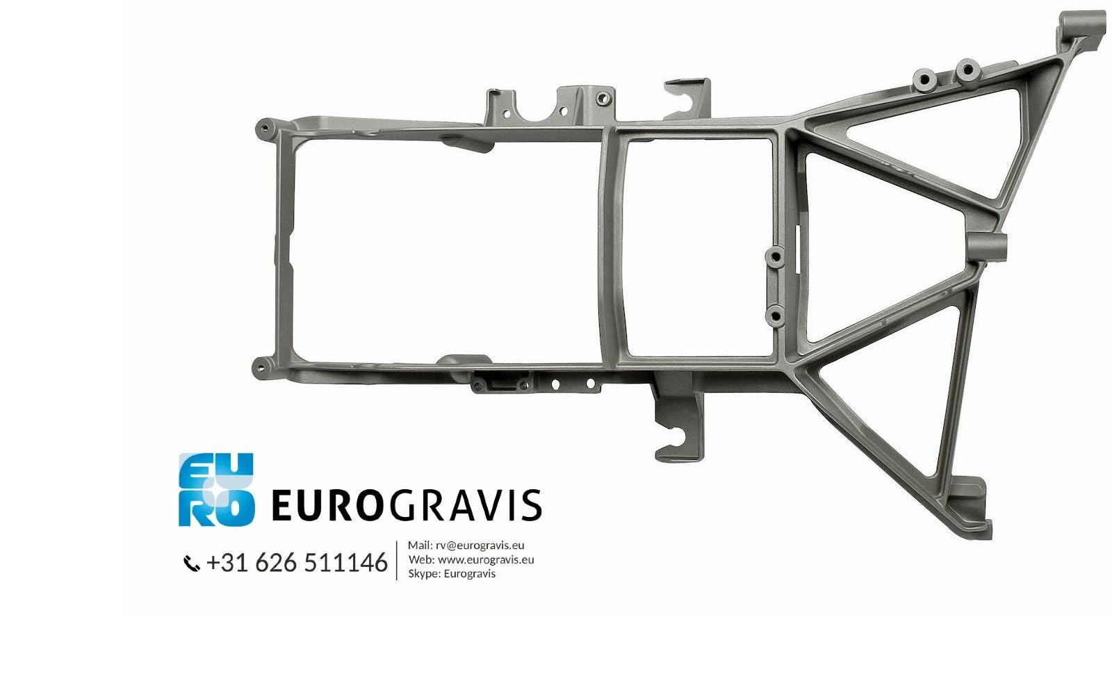 DAF 95XF 105XF 02 KOPLAMPHOUDER RECHTS 1862946, Carrosserie en Plaatwerk, -, -, Nieuw