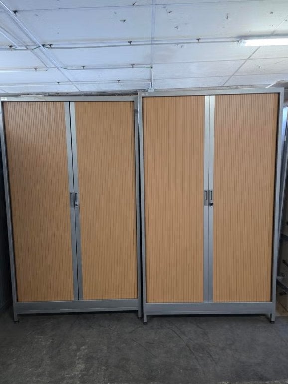 Armoire métallique professionnelle porte coulissante 205x120, Maison & Meubles, Enlèvement ou Envoi, Comme neuf