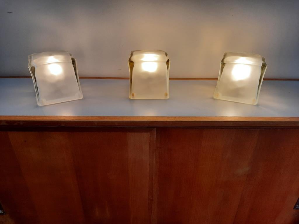 ice cube design Lampes, vintage Ikea années '80., Enlèvement ou Envoi