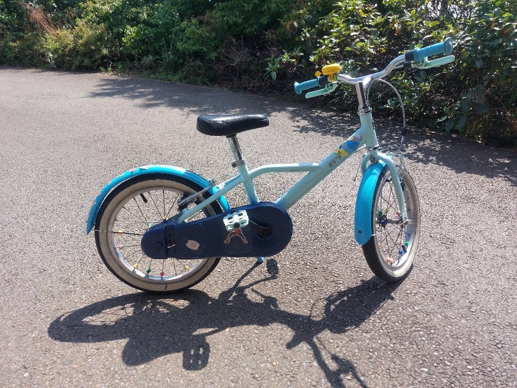 Kinderfiets 16 inch b twin, B-twin, Frein sur jante, 16 à 20 pouces, Enlèvement