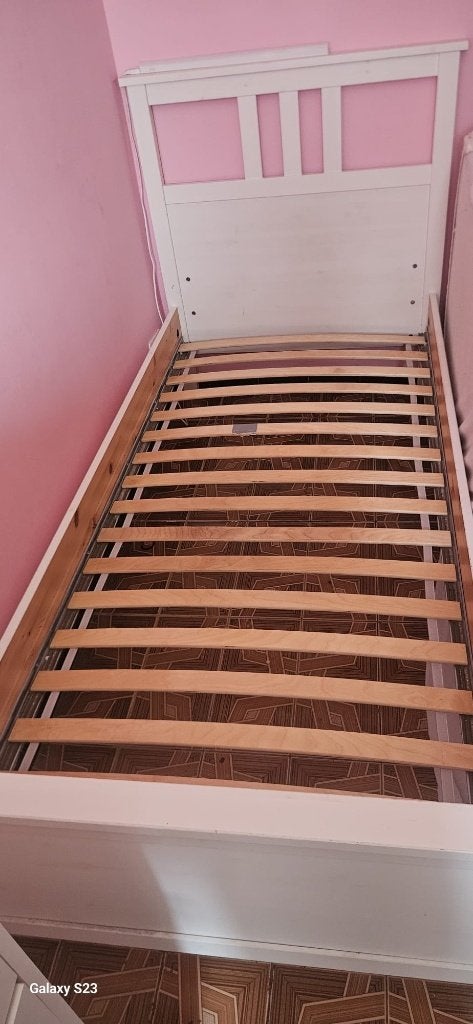 Bed/bed, Ophalen, Gebruikt, 90 cm, Eenpersoons