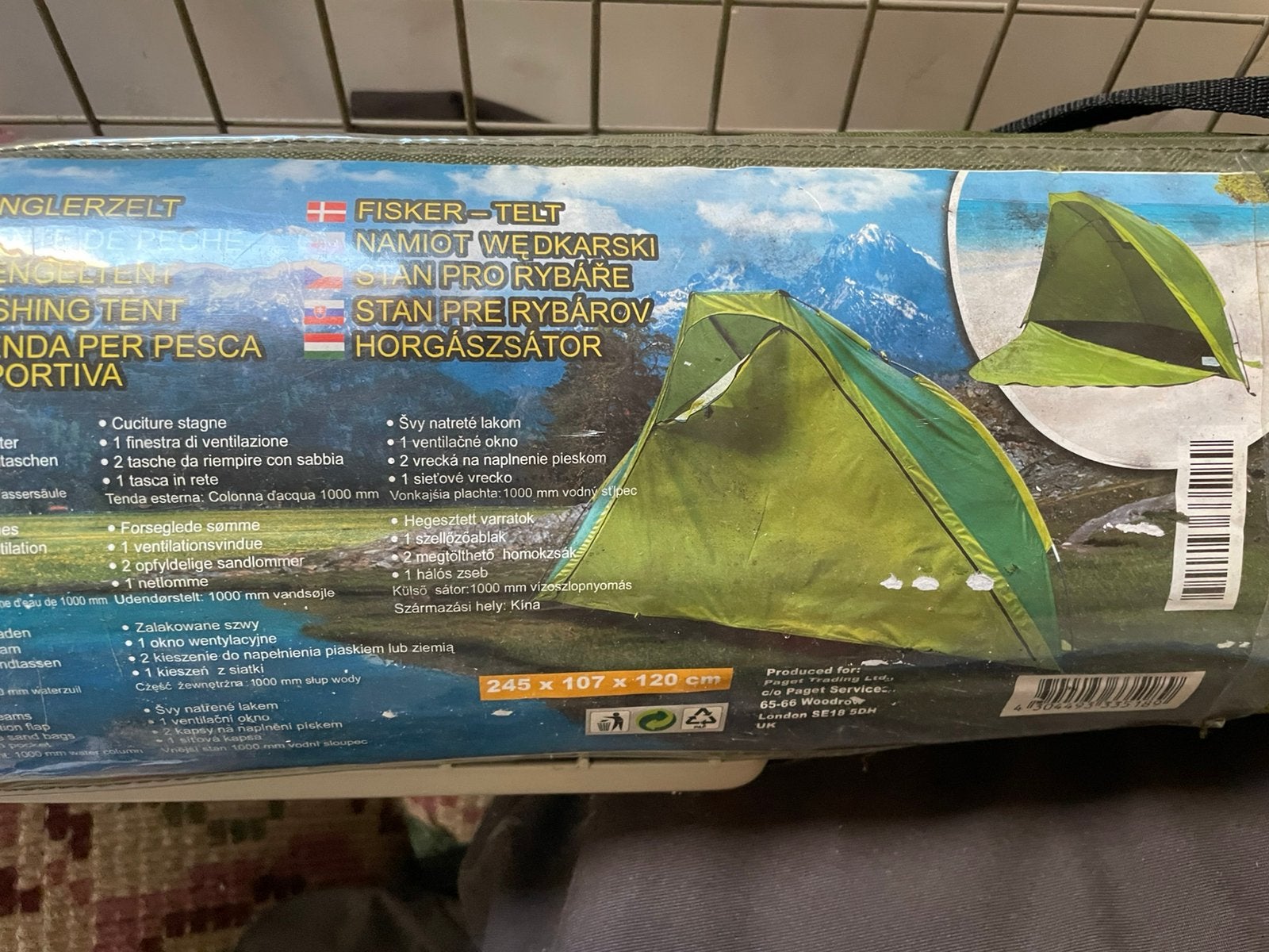 Tente de peche, Caravanes & Camping, Enlèvement