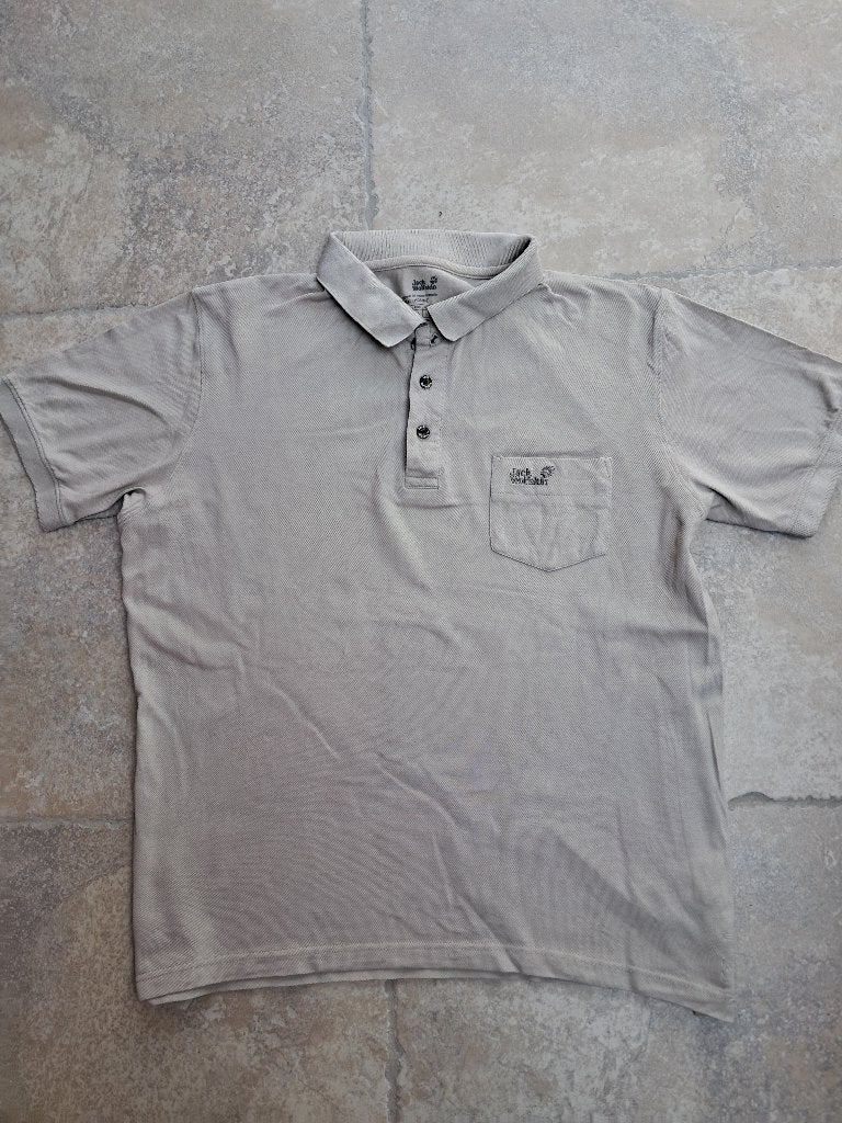 Merk Jack Wolfskin: polo mt Large, Kleding | Heren, Maat 52/54 (L), Overige kleuren, Jack wolfskin, Ophalen of Verzenden