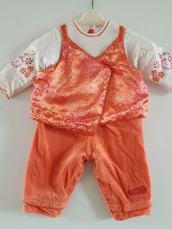 MARESE - Combinaison orange - T.9 mois, Enlèvement ou Envoi, Ensemble, Utilisé, Marese
