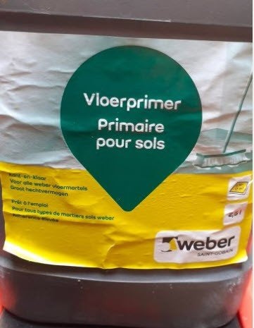 Vloerprimer Universeel – Weber, Ophalen, Zo goed als nieuw