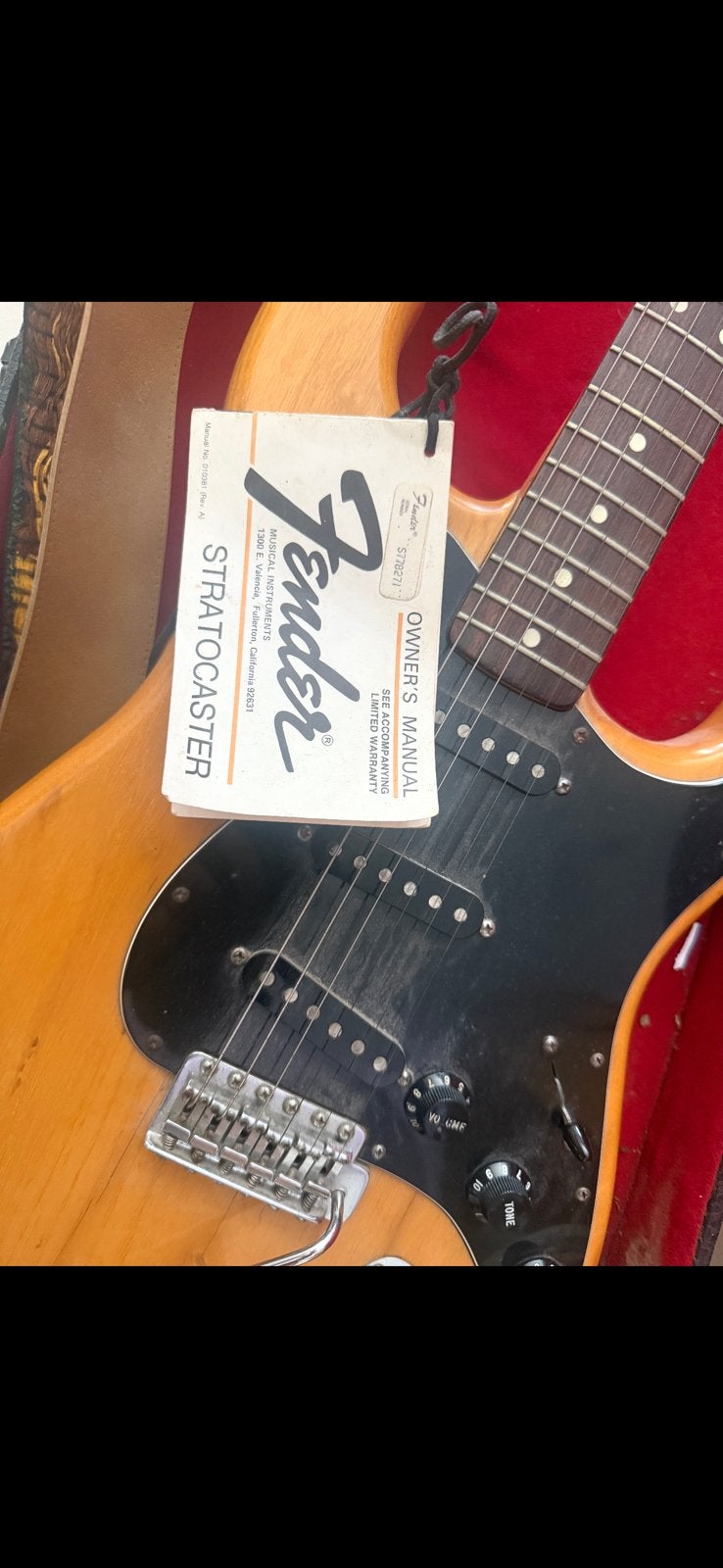 Fender stratocaster 1979.  Usa origine, Musique & Instruments, Instruments à corde | Guitares | Électriques, Enlèvement ou Envoi