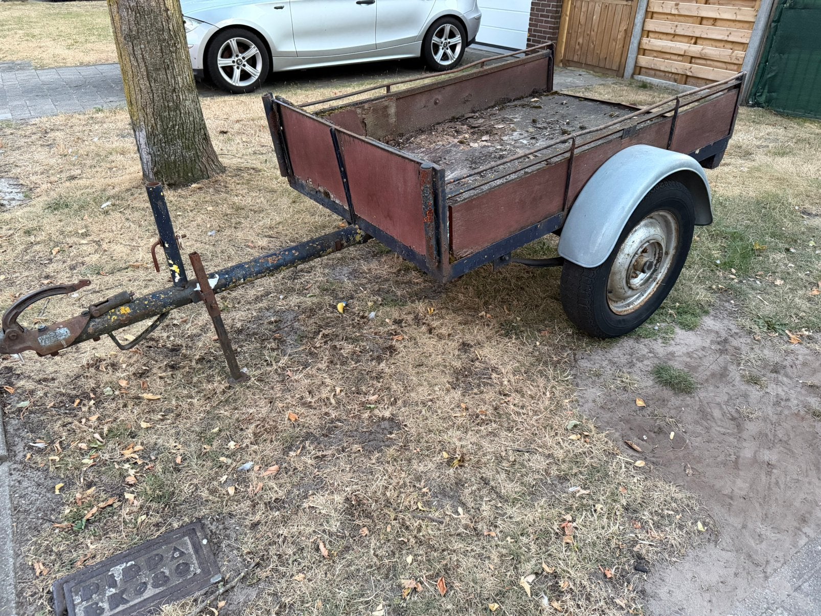 Aanhangwagen 1974, Auto diversen, Aanhangers en Bagagewagens, Ophalen, Zo goed als nieuw
