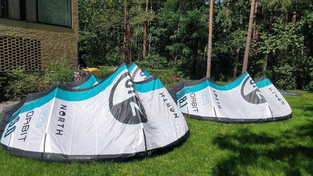 North Orbit pro 2025 8m, 9m, 11m + Bar, Ophalen of Verzenden, Zo goed als nieuw, 9 m², Kitesurf-set