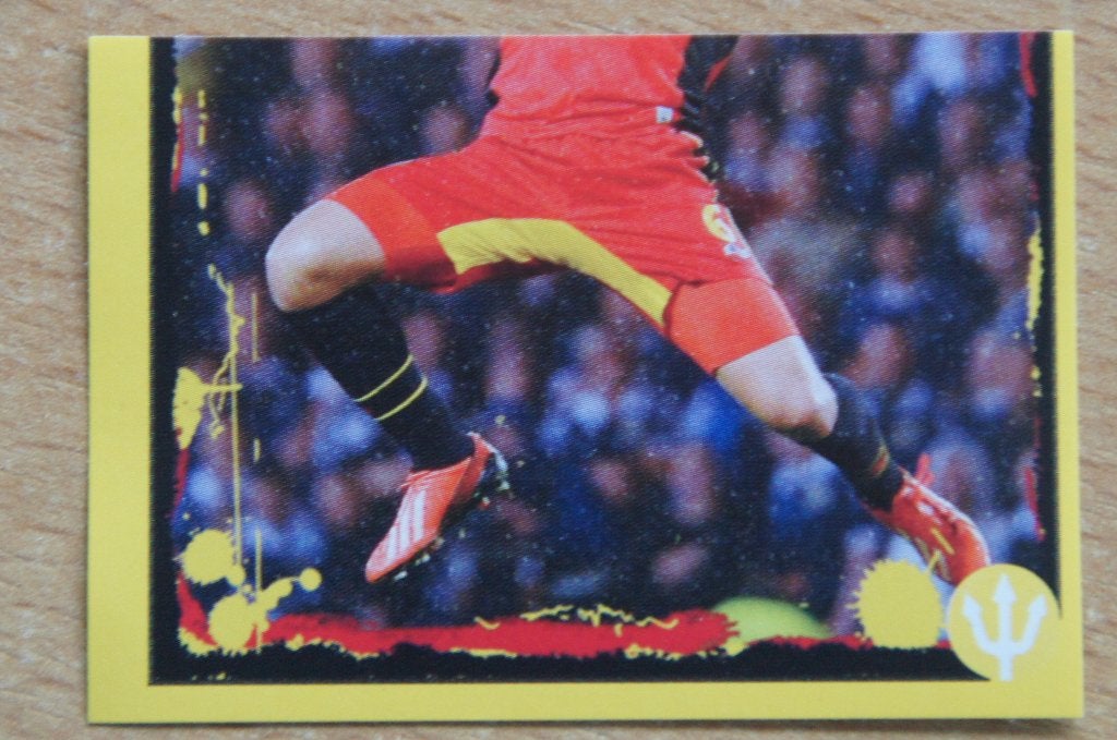 sticker benen van voetballer Rode Duivels (2), Verzamelen, Ophalen of Verzenden, Nieuw, Sport