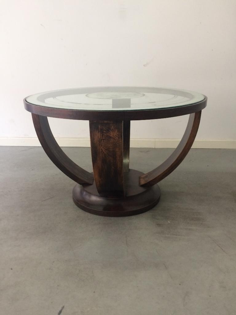 Art-deco koffietafel, Ophalen