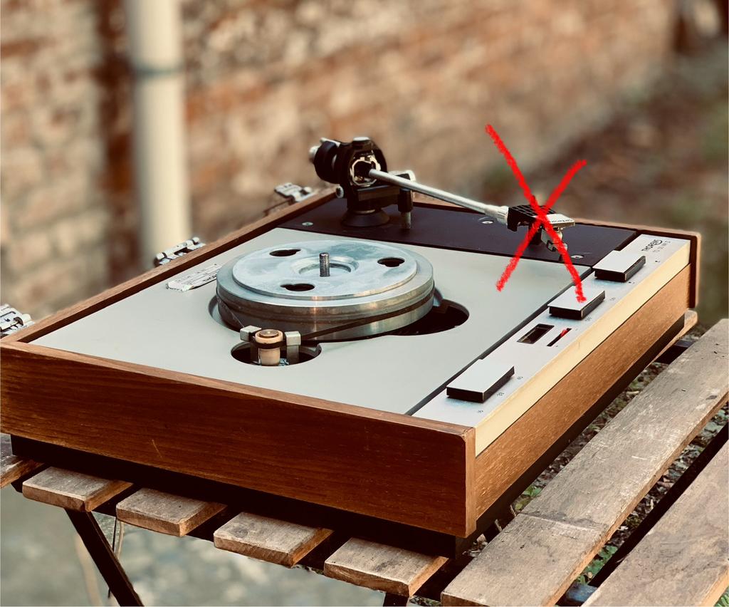 Thorens - TD 125 MK Il, Ophalen of Verzenden, Niet werkend, Thorens