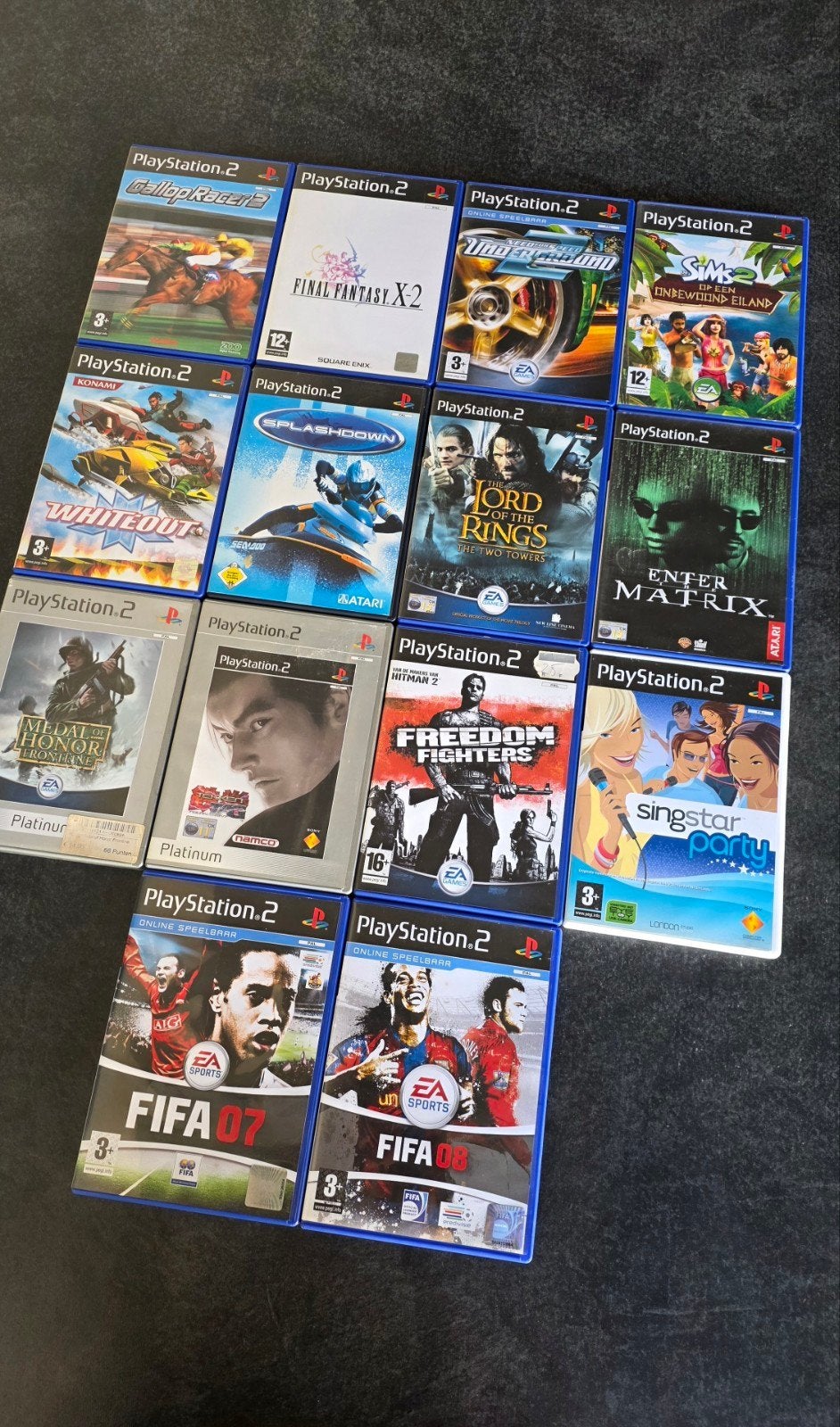 12 PlayStation 2 Games (PS2) - Goede Staat, Games en Spelcomputers, Games | Sony PlayStation 2, Ophalen