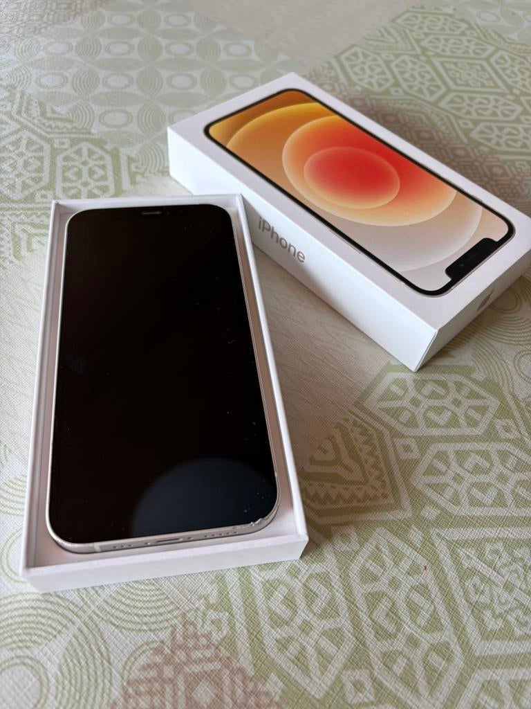 Iphone 12, Telecommunicatie, Mobiele telefoons | Apple iPhone, Ophalen, Gebruikt, Wit, IPhone 12