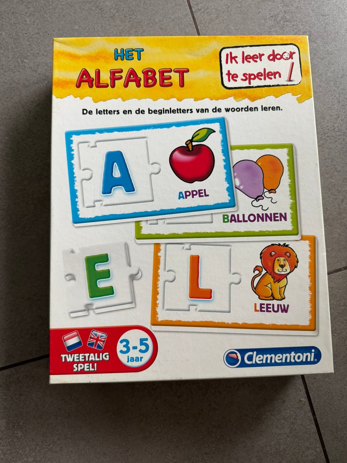 Alfabet leren, Enlèvement, Comme neuf