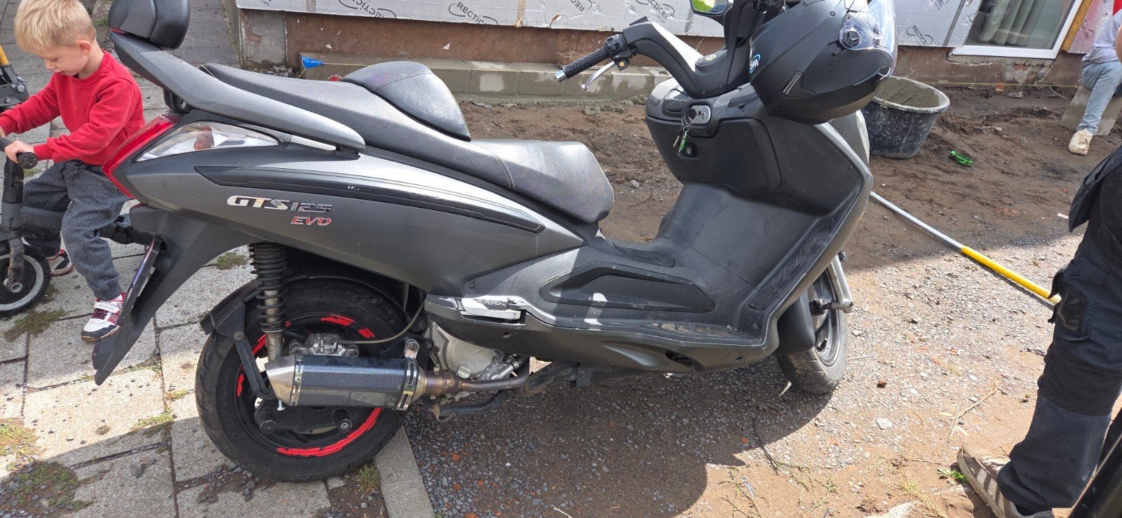 sym gts evo, Enlèvement ou Envoi, 125 cm³, Utilisé, Essence