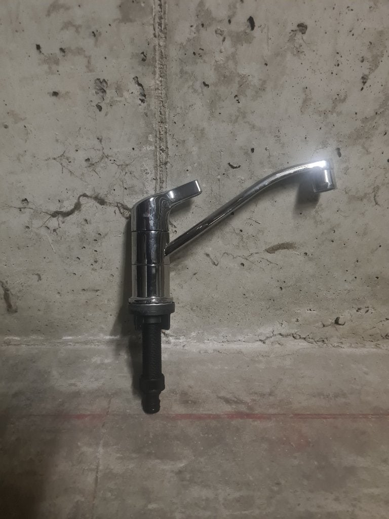 Tapkraan, verchroomd, Doe-het-zelf en Bouw, Ophalen, Nieuw, Chroom, Kraan