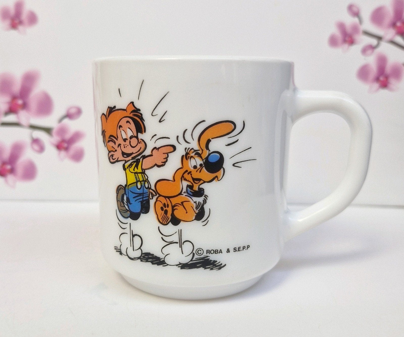 🧡 Tasse Bolli et Billie, Enlèvement ou Envoi, Mug, Vintage, Comme neuf