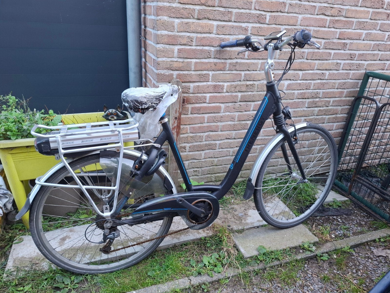 elektrische fiets met werk, Enlèvement