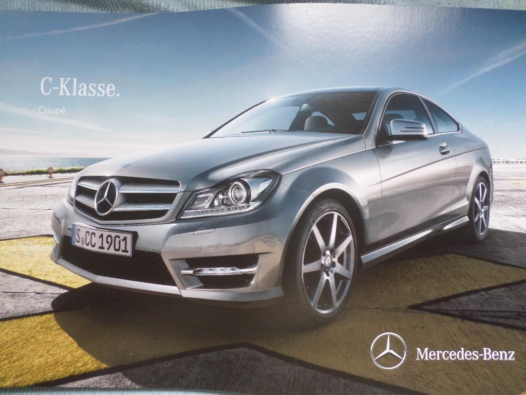 Mercedes C Coupe Brochure, Boeken, Ophalen of Verzenden, Mercedes