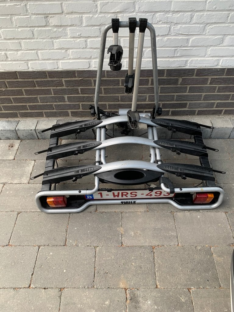 Porte-vélos Thule 3 vélos double verouillage, basculant, Enlèvement, Utilisé