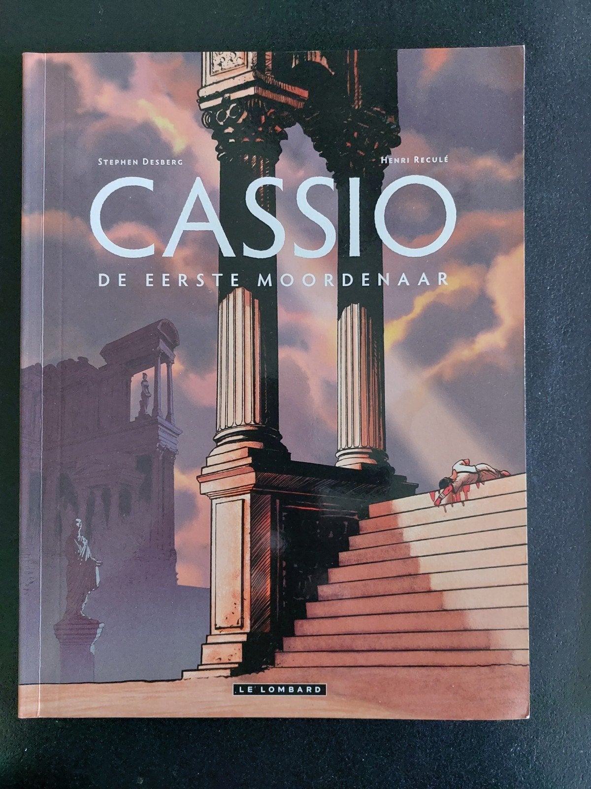 Strip cassio De eerste moordenaar, Boeken, Ophalen, Recule; Desberg
