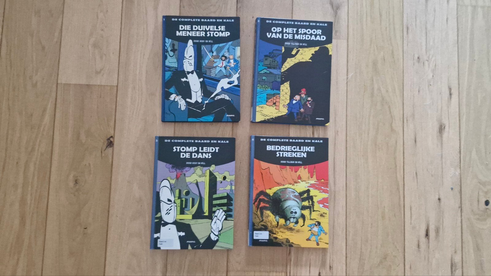 De complete Baard en Kale : volume 1, 2 , 4 & 5, Boeken, Stripverhalen, Meerdere stripboeken, Ophalen of Verzenden, Gelezen, Fernand Dineur