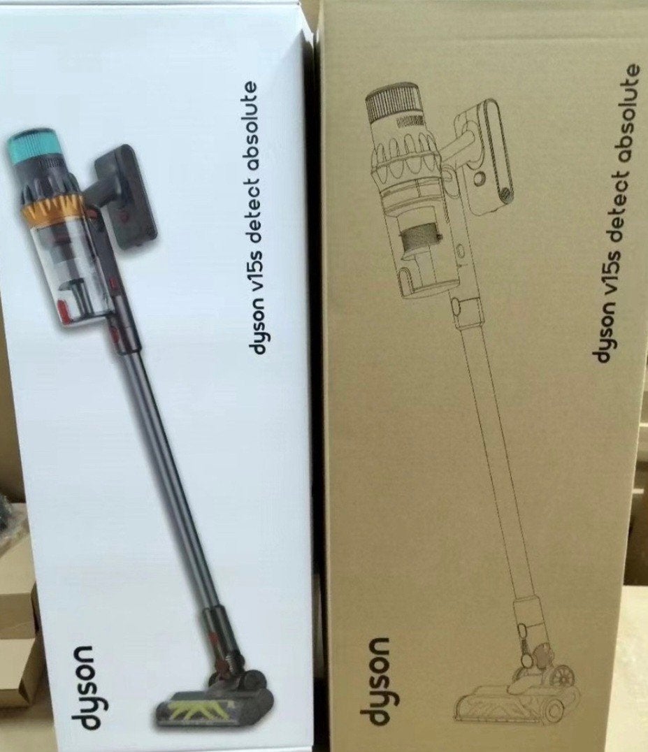 Aspirateur Dyson V15 Detect Absolut, Electroménager, Neuf, Convient aux sols durs, Réservoir, Enlèvement