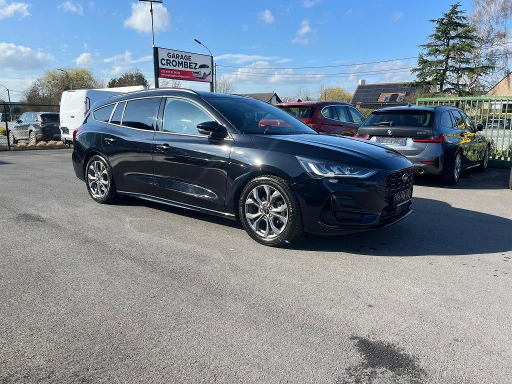 Ford Focus Clipper St-line Mild Hybride, Auto's, Zwart, Bedrijf, 3 cilinders, 999 cc