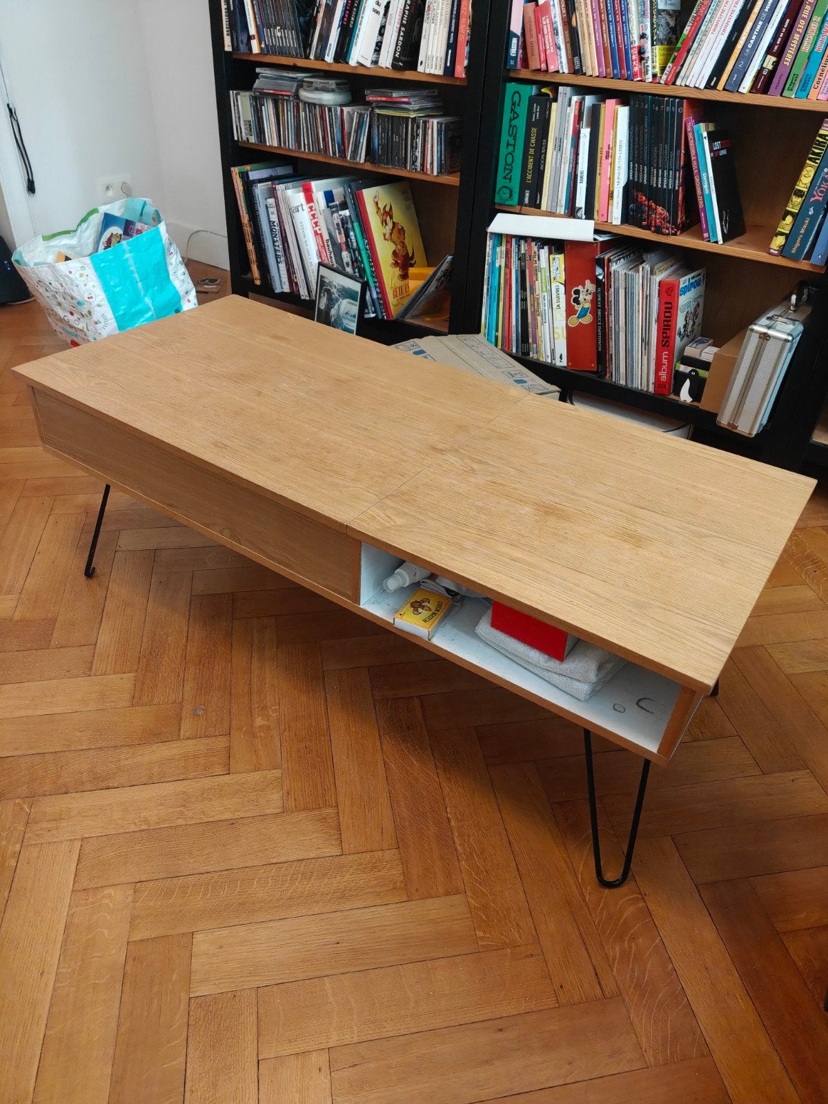 Table basse maison du monde Twist, Enlèvement, Utilisé, Rectangulaire, 50 – 75
