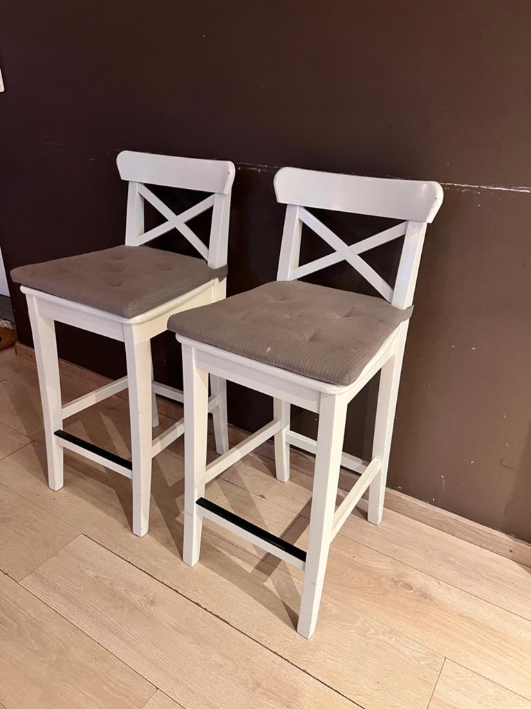 ikea barkruk, Ophalen, Gebruikt