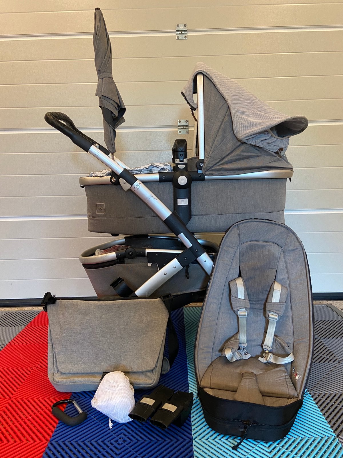 Joolz Geo 2, Kinderen en Baby's, Kinderwagens en Combinaties, Ophalen, Zo goed als nieuw, Kinderwagen, Verstelbare duwstang