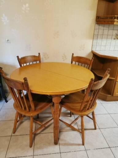 Tafel en stoelen, Enlèvement, Comme neuf