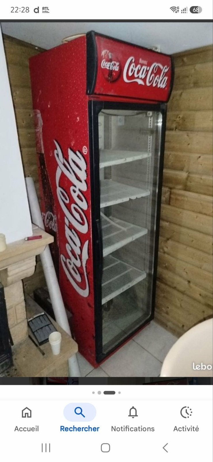 frigo coca cola à louer, Enlèvement ou Envoi