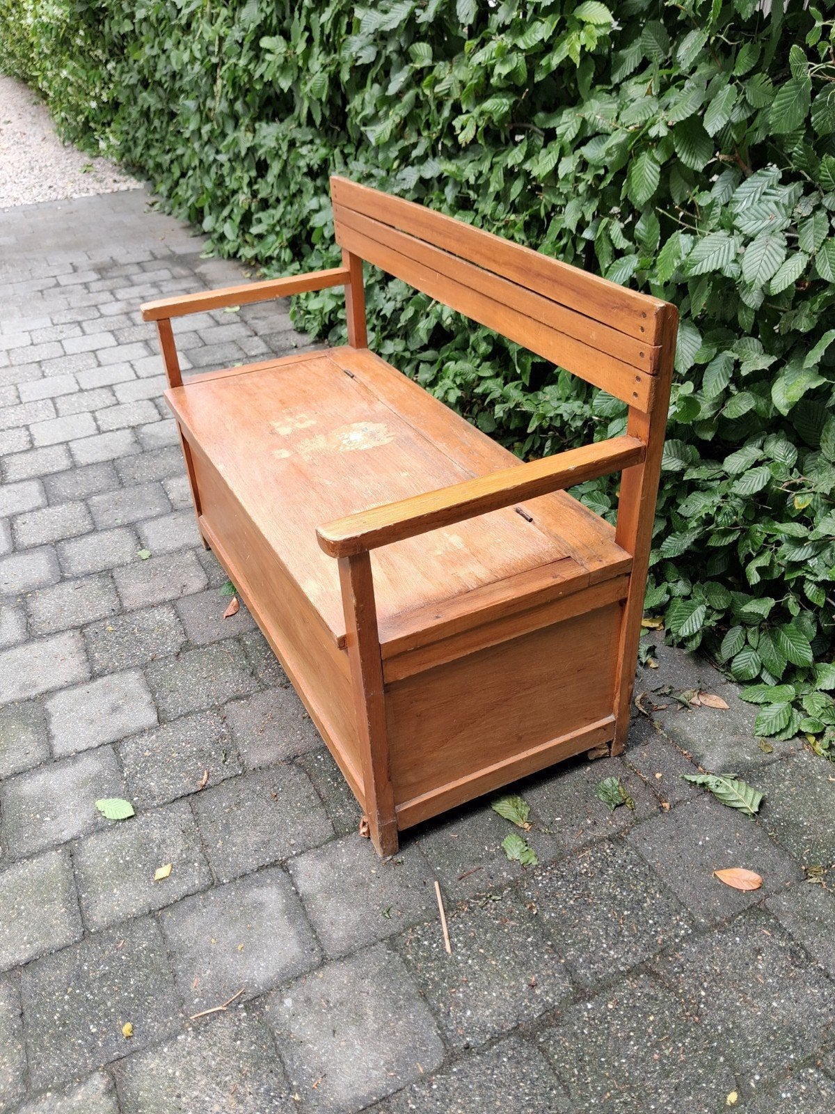 Kinderzitbank, Ophalen