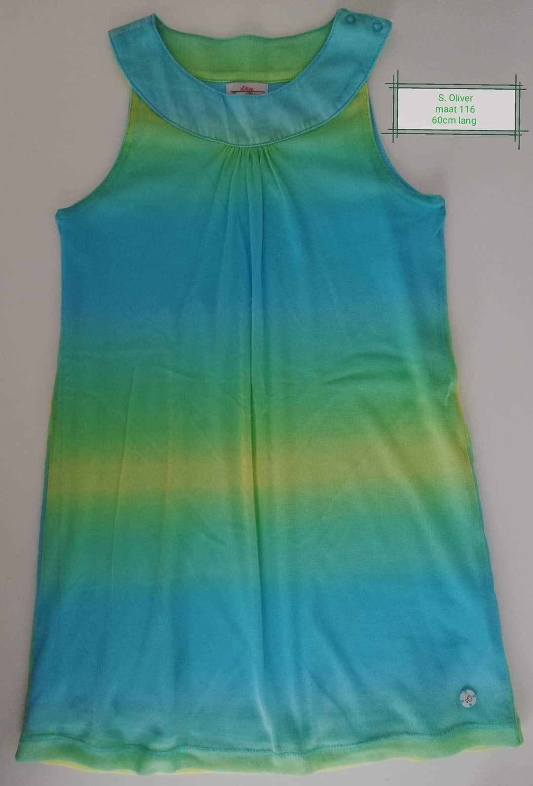 Halterjurkje s.Oliver maat 116, Enfants & Bébés, Vêtements enfant | Taille 116, Robe ou Jupe, Enlèvement ou Envoi, Utilisé, Fille
