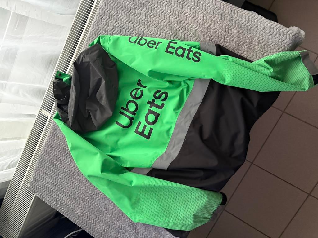 Veste Uber Eats Taille XXL, Enlèvement, Comme neuf, Hommes