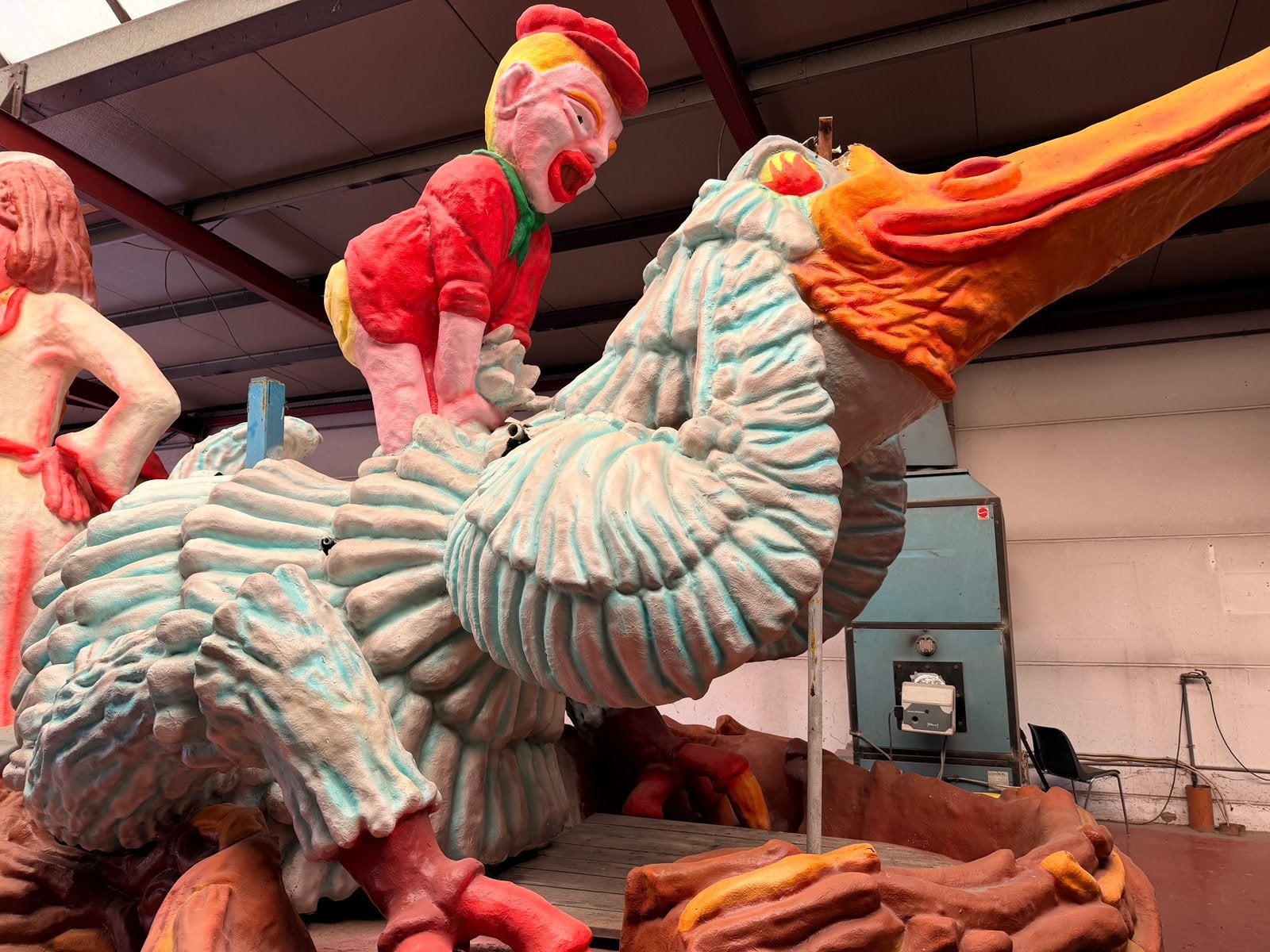 Poppen carnavalswagen, Ophalen, Gebruikt, Feestartikel