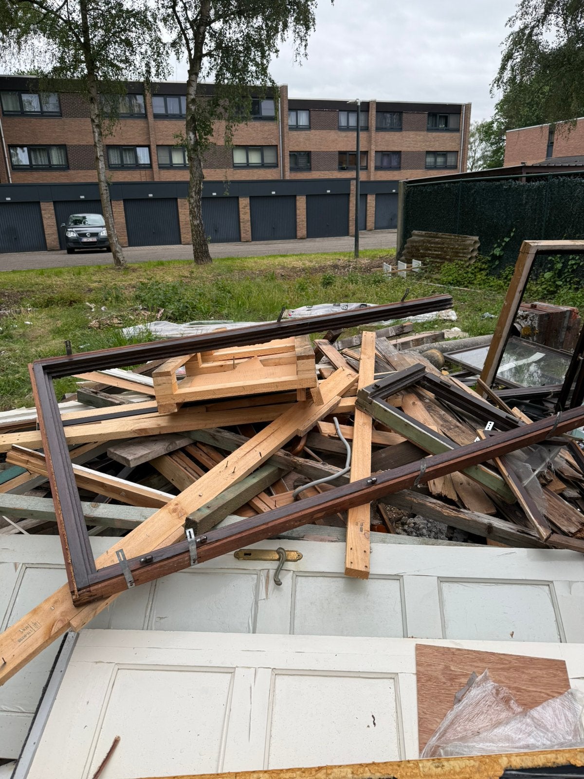 Gratis brandhout, Tuin en Terras, Ophalen