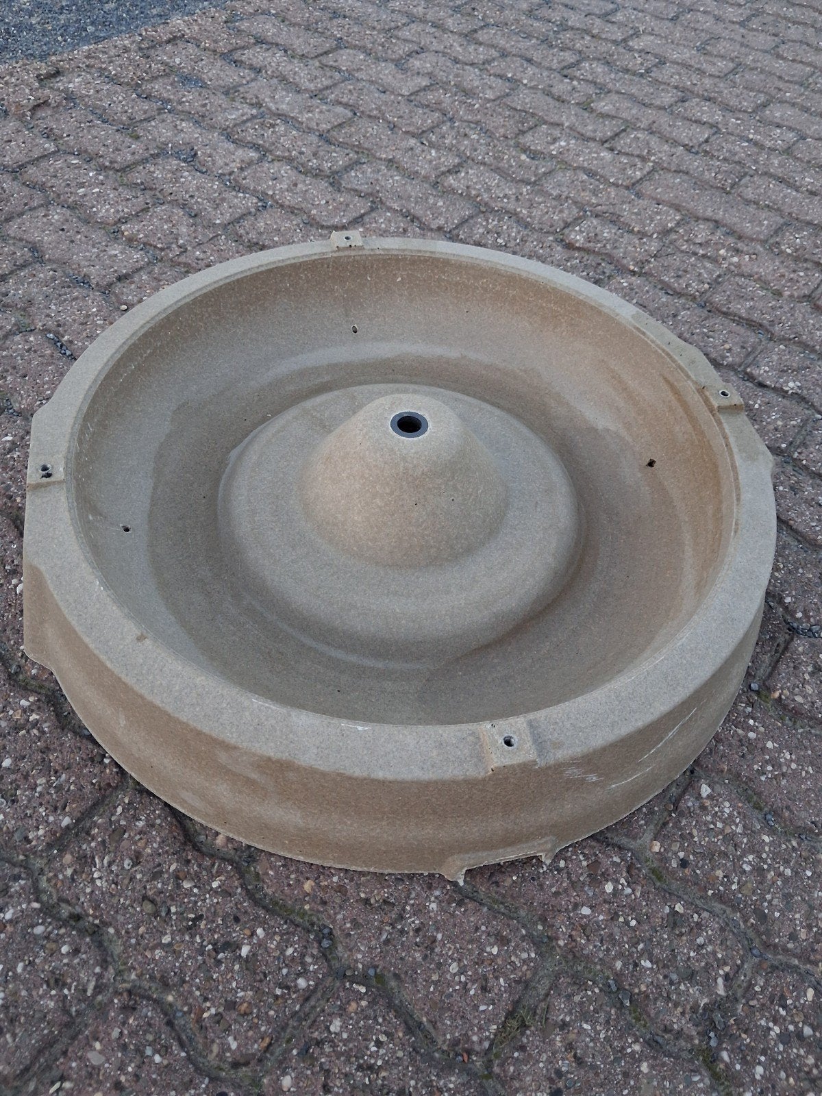 polyester beton voederpannen