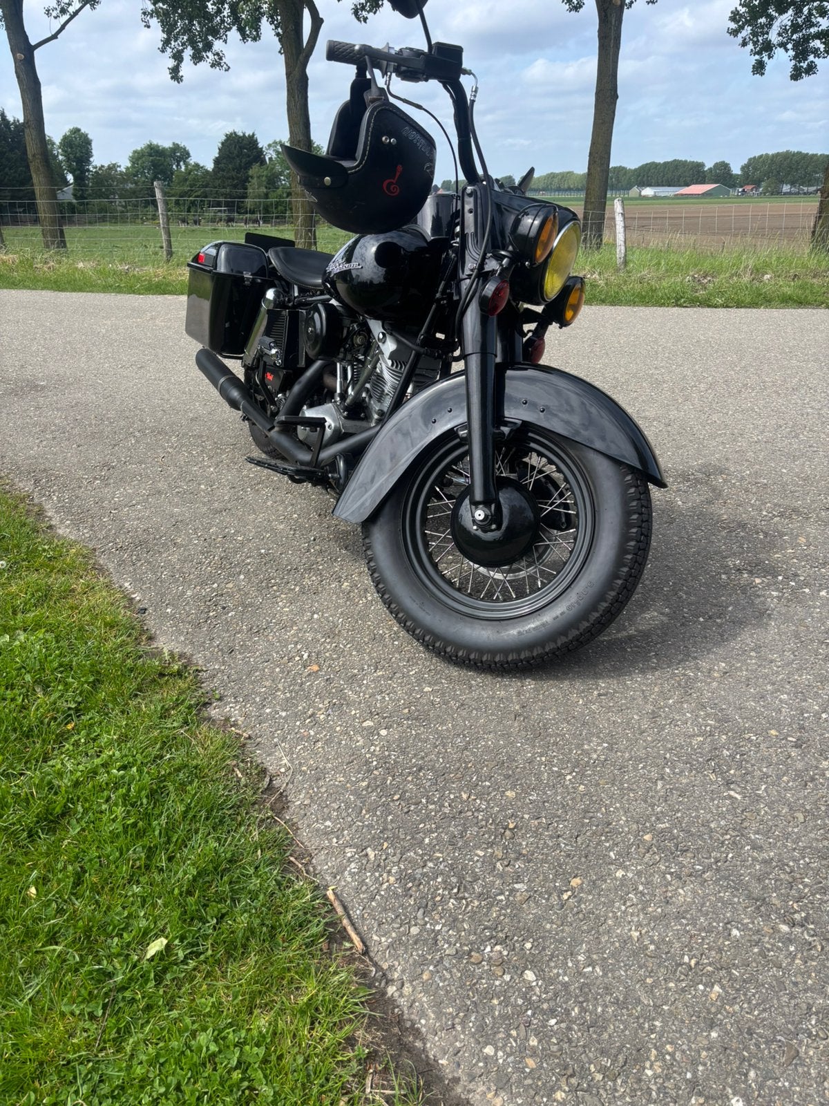 Flh Shovelhead 1975, 2 cilinders, Particulier, Meer dan 35 kW, Toermotor