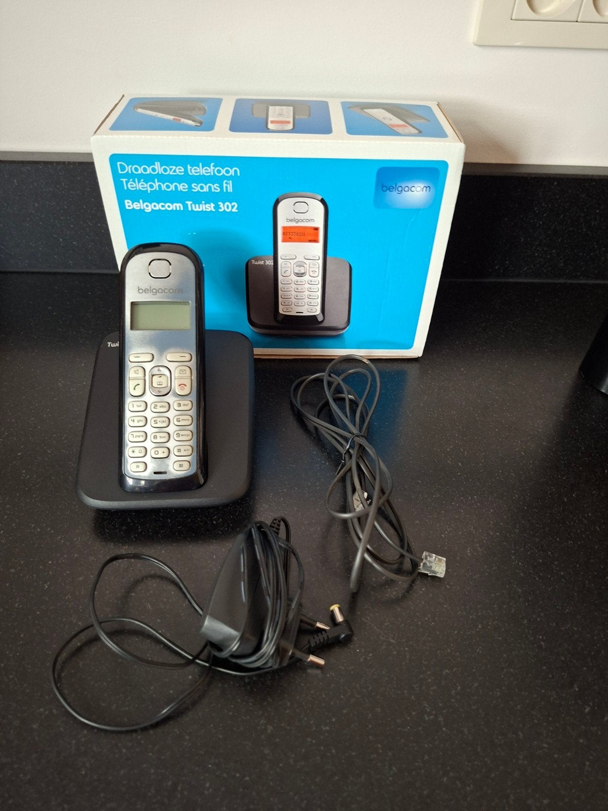 Belgacom telefoon met laadstation, Telecommunicatie, Ophalen of Verzenden, Gebruikt