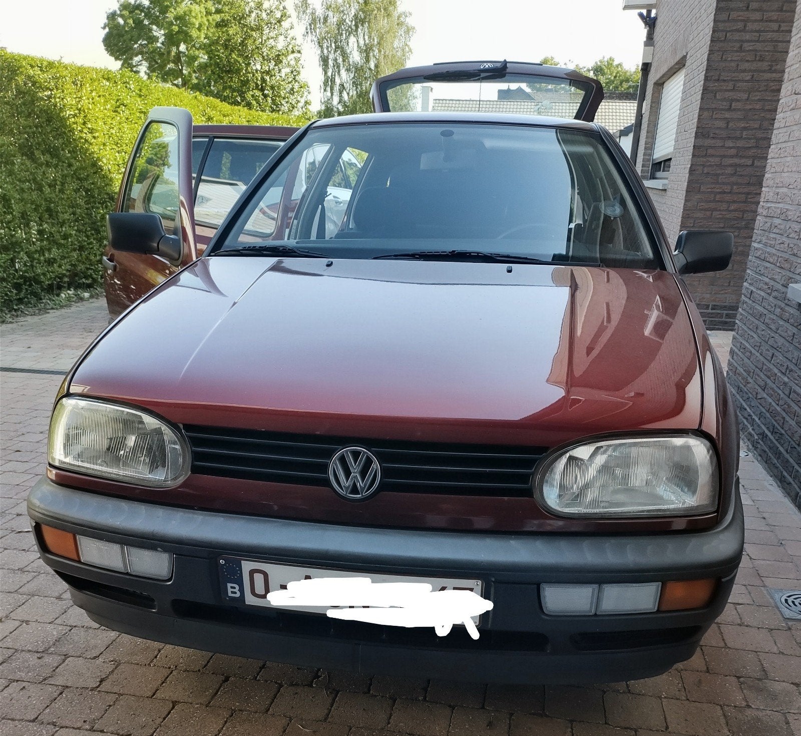 Oldtimer VW Golf 3 1.4CL 1992 gekeurd tot 02/28 incl carpass, Auto-onderdelen, Ophalen, Gebruikt, Volkswagen