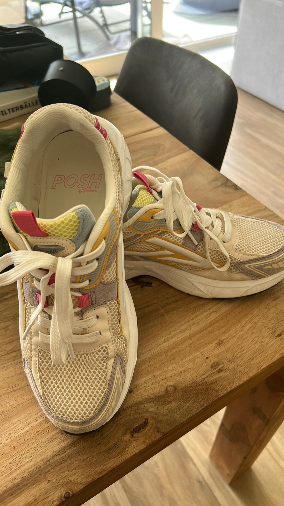 Sneakers Posh by Poelman, Kleding | Dames, Schoenen, Ophalen, Overige kleuren, Zo goed als nieuw, Sneakers