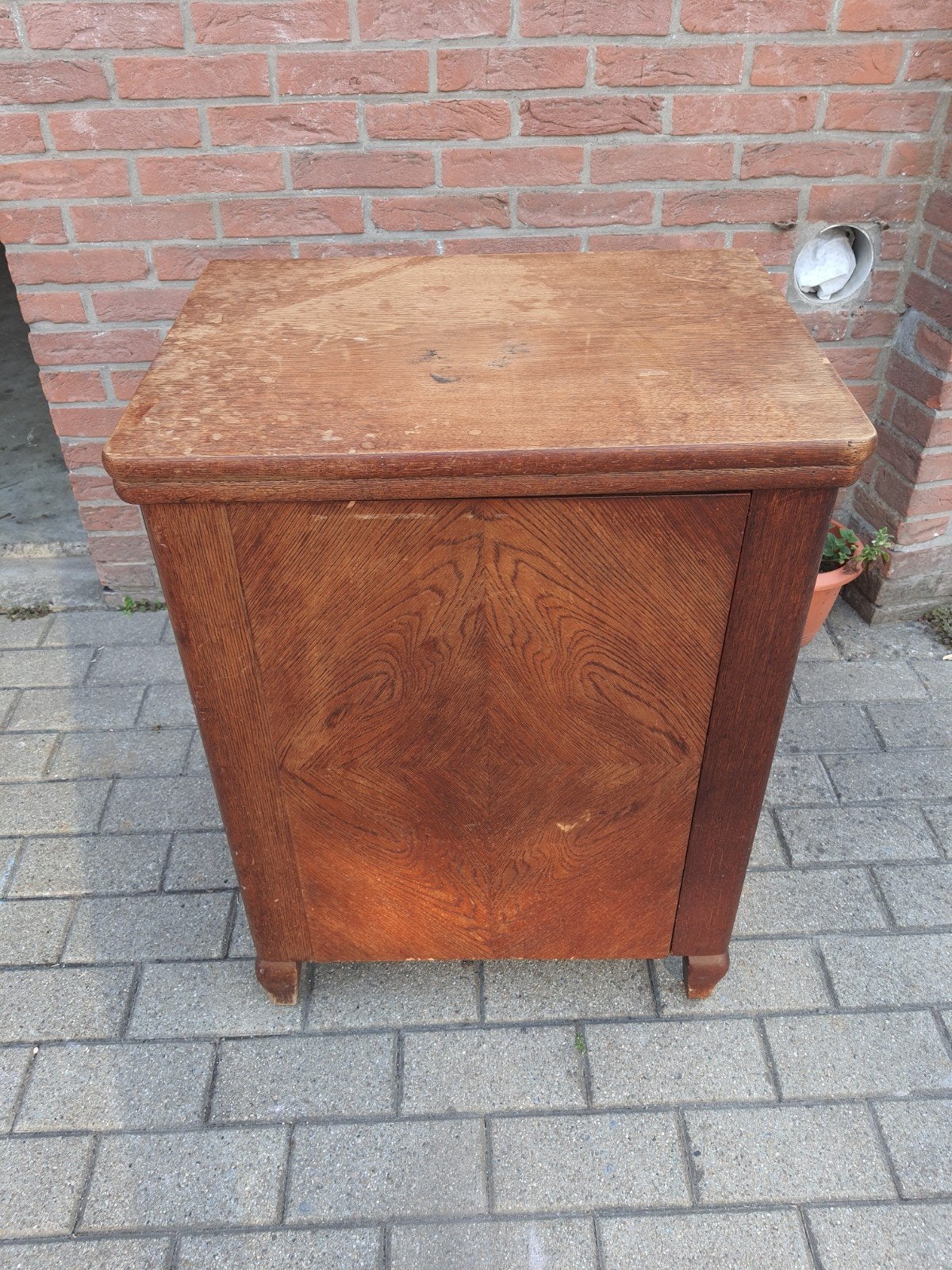 Antieke naaimachine met opbergkast Pfaff 230, Antiek en Kunst, Ophalen