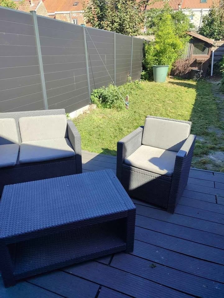 salon de jardin, Salons de jardin, Table d'appoint, Utilisé, Autres matériaux