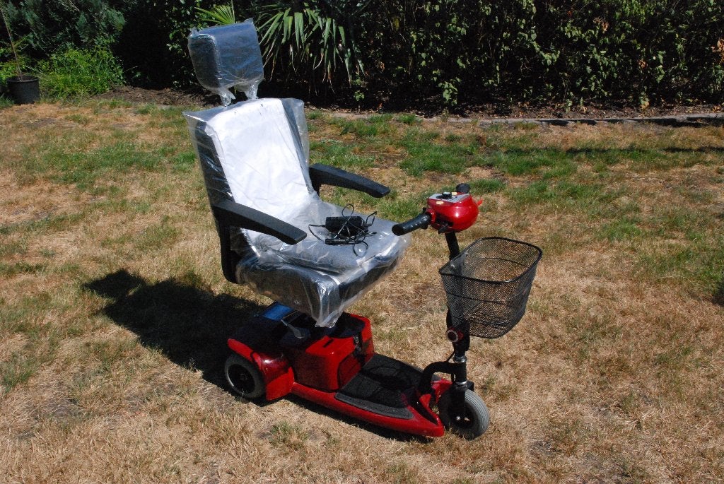Scootmobiel, Ophalen, Zo goed als nieuw