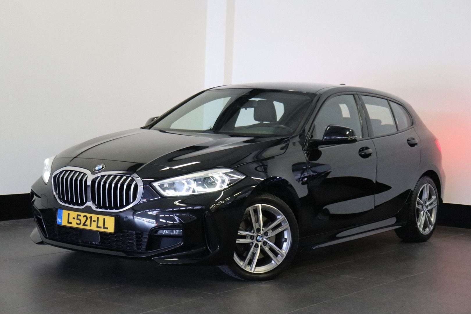 BMW 118 1-serie 118i Business Edition Plus M-Sport Dealer OH, Achat, Entreprise, Carnet d'entretien, Noir